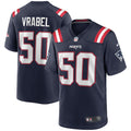 Mike Vrabel New England Patriots Nike Game Retired Player Jersey - Navy
