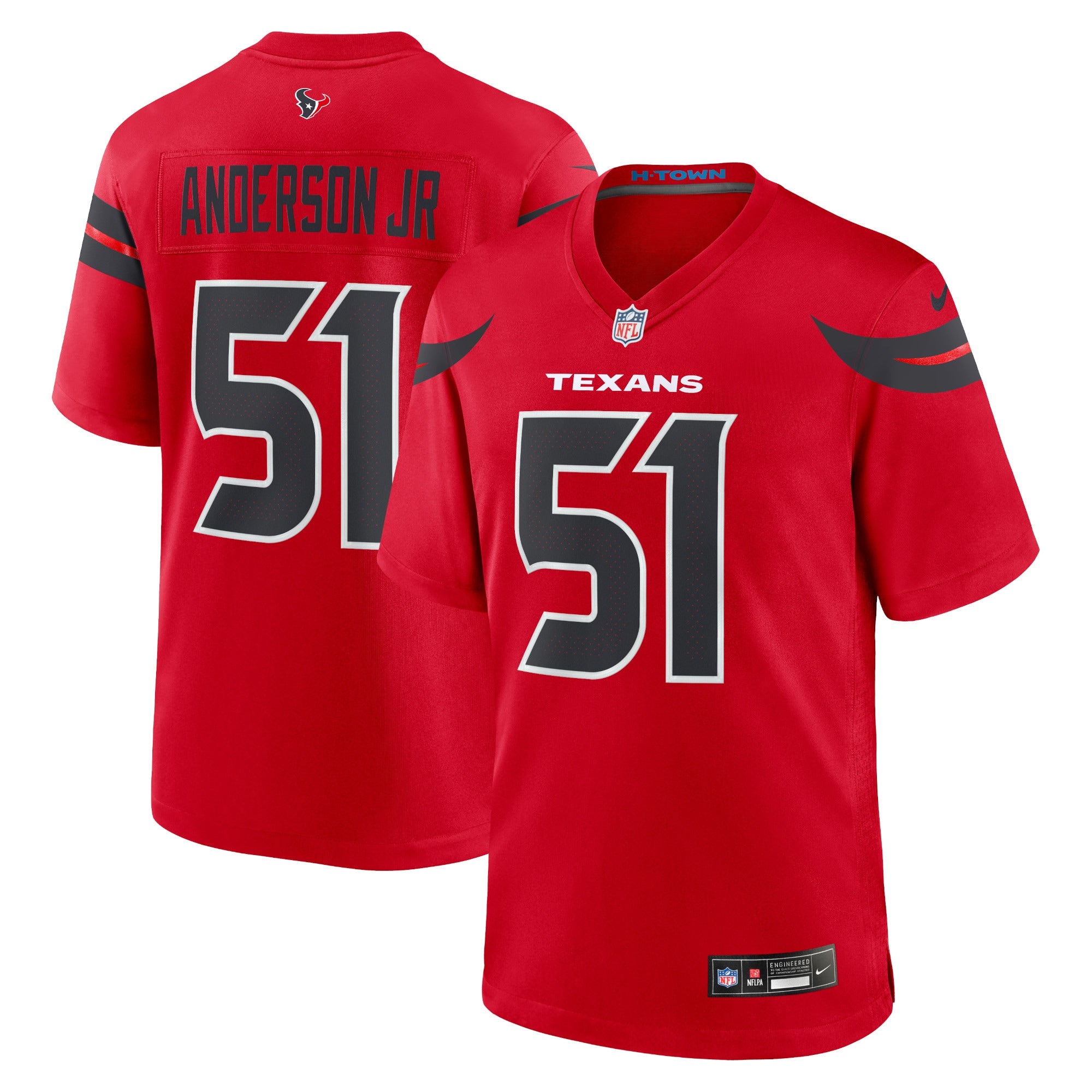 Will Anderson Jr. Houston Texans Nike Game Jersey - White