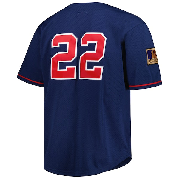 Bo Jackson California Angels Big & Tall Cooperstown Collection Batting Practice Replica Jersey - Navy