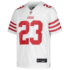 Christian McCaffrey San Francisco 49ers Nike Youth Game Jersey - White