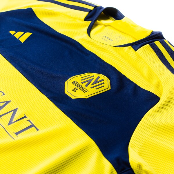 Tyler Boyd Nashville SC adidas 2024 The 615 Kit Authentic Player Jersey - Yellow/Black