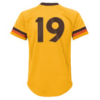 Tony Gwynn San Diego Padres  Youth Cooperstown Collection Mesh Batting Practice Jersey - Gold