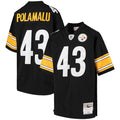 Troy Polamalu Pittsburgh Steelers Youth 2005 Gridiron Classics Retired Player Legacy Jersey - Black/White