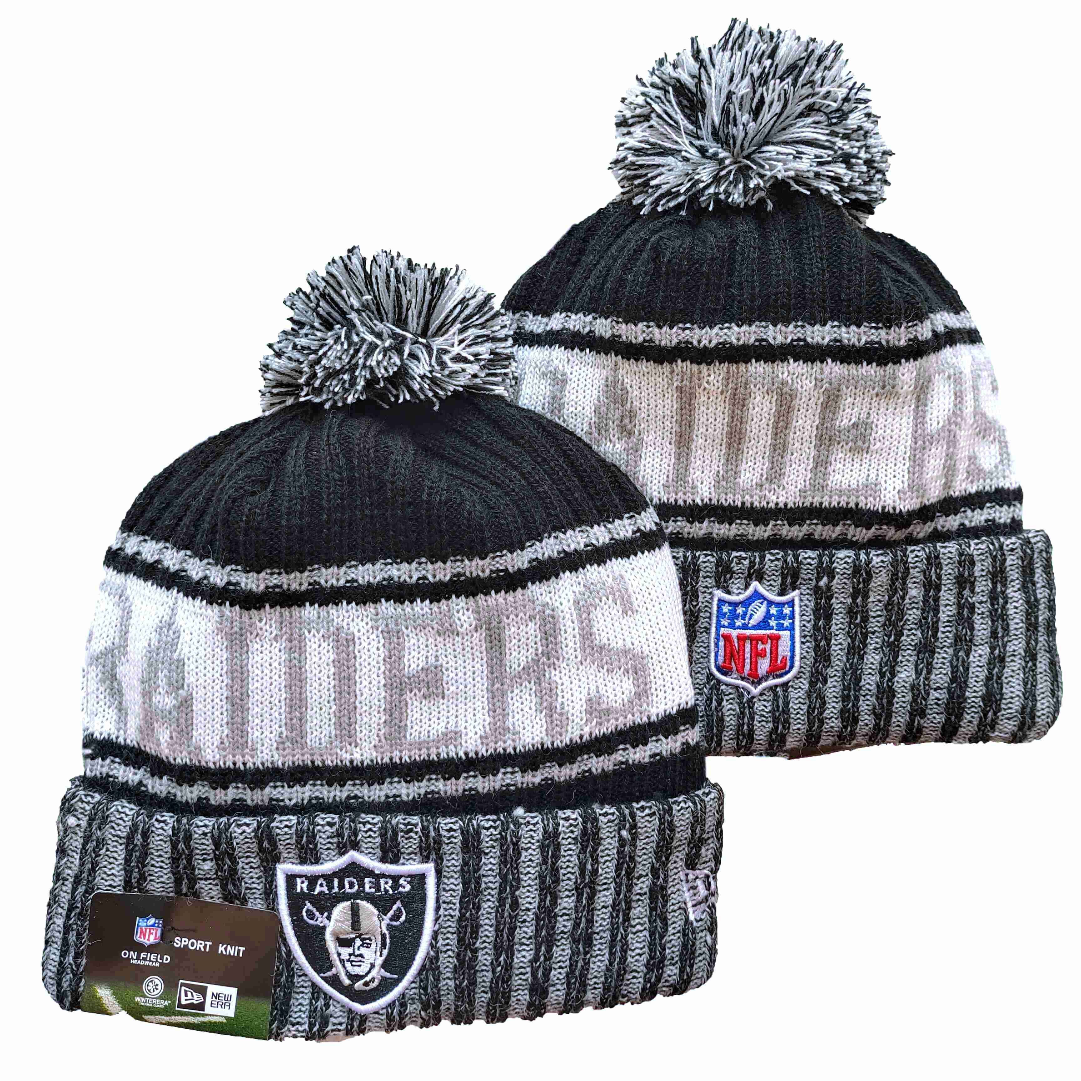LAS VEGAS RAIDERS KNIT HAT