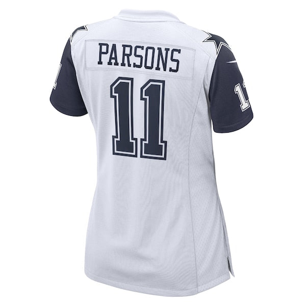 Micah Parsons Dallas Cowboys Nike Women's Alternate Game Jersey - White/Navy