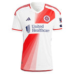 New England Revolution adidas 2024 Defiance Authentic Custom Jersey - White