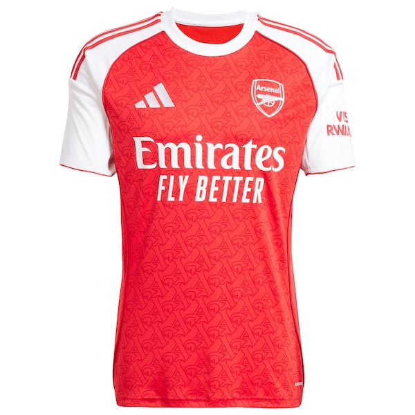 Arsenal adidas 2025/26 Home Replica Jersey - Red/Blue