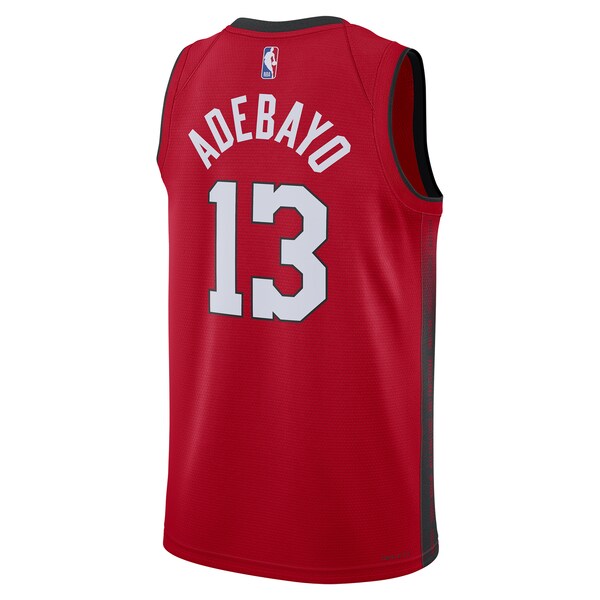 Bam Adebayo Miami Heat Nike Unisex 2024/25 Swingman Player Jersey - City Edition - Red