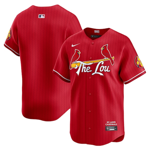 St. Louis Cardinals Nike 2024 City Connect Limited Jersey - Red