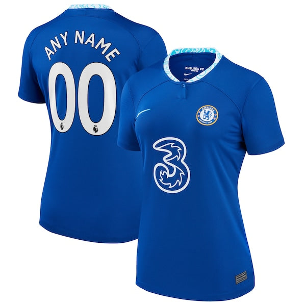 Chelsea Nike Women's 2022/23 Home Replica Custom Jersey - Blue