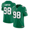 Jalen Carter Philadelphia Eagles Nike Alternate Vapor F.U.S.E. Limited Jersey - Kelly Green
