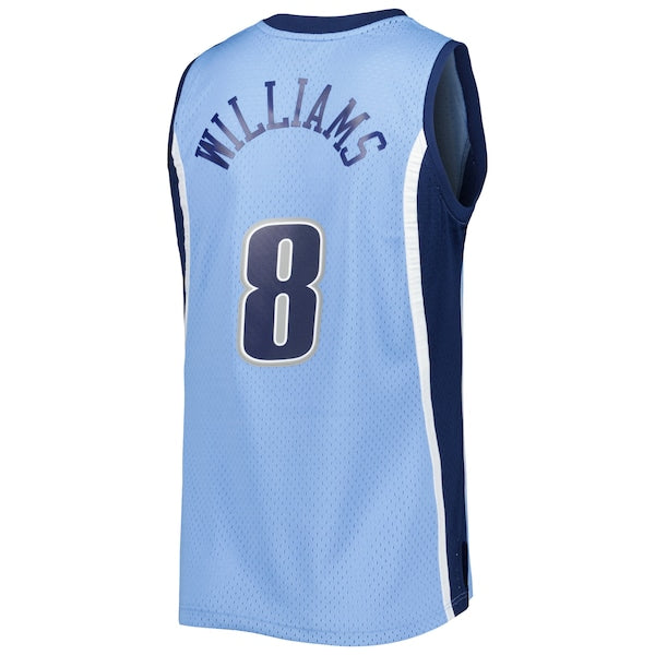 Deron Williams Utah Jazz 2001/02 Hardwood Classics Swingman Jersey - Blue