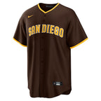 Fernando Tatis Jr. San Diego Padres Nike Alternate Replica Player Jersey - Brown/Tan/White