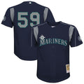 Felix Hernandez Seattle Mariners  Preschool Cooperstown Collection Batting Practice Jersey - Navy