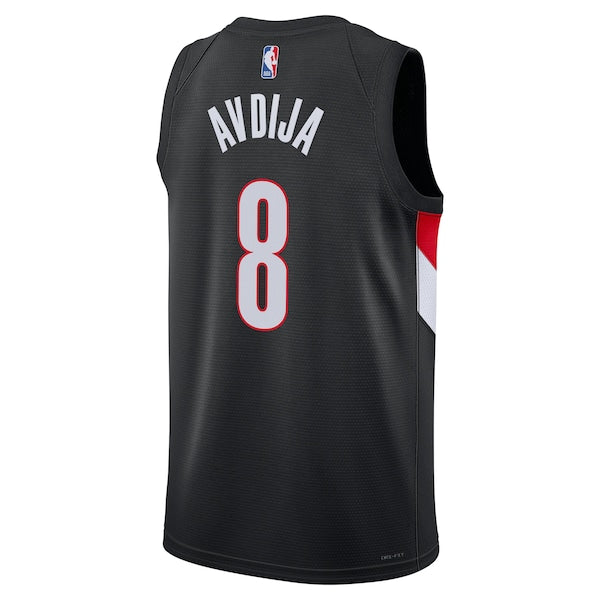 Deni Avdija Portland Trail Blazers Nike Unisex Swingman Jersey - Icon Edition - Black