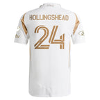 Ryan Hollingshead LAFC adidas 2025 Secondary Authentic Player Jersey - White