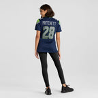 Nehemiah Pritchett Seattle Seahawks Nike Women's  Game Jersey -  College Navy