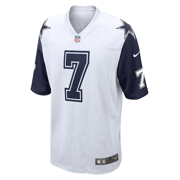 Trevon Diggs Dallas Cowboys Nike Alternate Game Jersey - White/Navy
