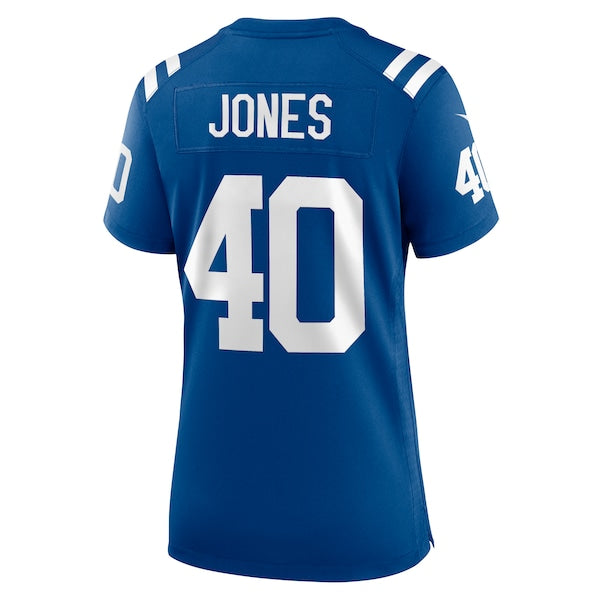 Jaylon Jones Indianapolis Colts Nike Women's Team Game Jersey -  Royal
