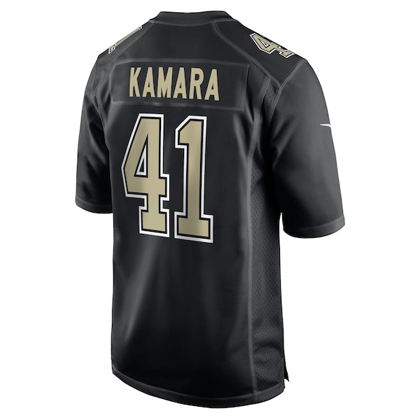 Alvin Kamara New Orleans Saints Nike Fashion Game Jersey - Carbon Black