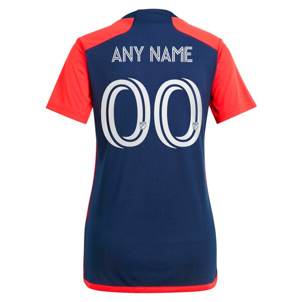 New England Revolution adidas Women's 2024 Boston Tea Party Replica Custom Jersey – Navy