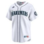 Ken Griffey Jr. Seattle Mariners Nike Throwback Cooperstown Collection Limited Jersey - White