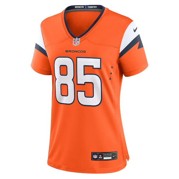 Lucas Krull Denver Broncos Nike Women's Team Game Jersey -  Orange