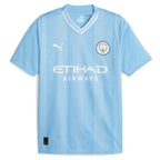 Jack Grealish Manchester City Puma 2023/24 Home Replica Player Jersey - Sky Blue