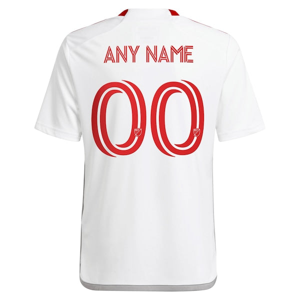 Toronto FC adidas Youth 2024 GTA Kit Replica Custom Jersey – White