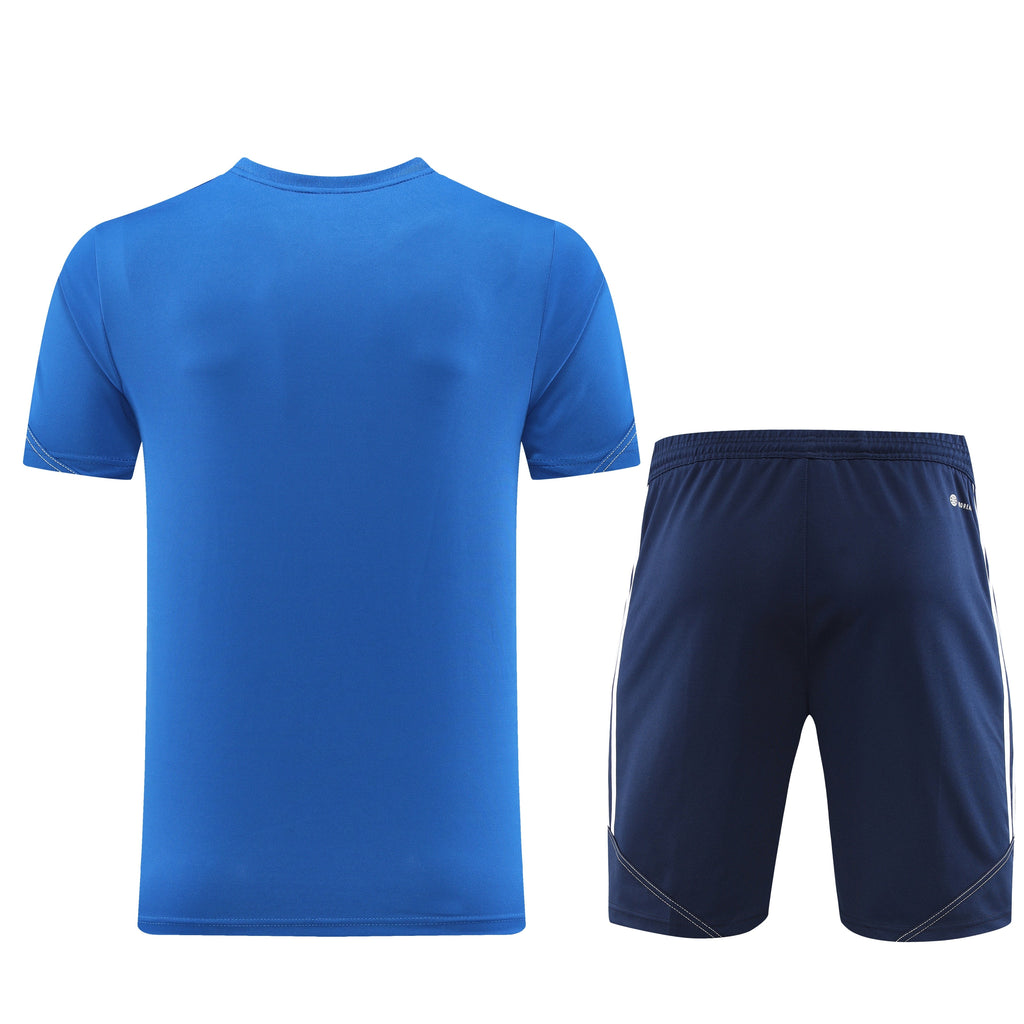 Adidas Short Sleeve Training Jersey Set - AD02- Sky Blue