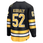 Sean Kuraly Boston Bruins  Home Breakaway Player Jersey - Black