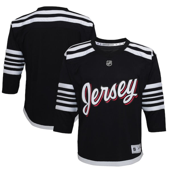 New Jersey Devils Youth 2021/22 Alternate Replica Jersey - Black