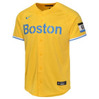 David Ortiz Boston Red Sox Nike Youth City Connect Limited Player Jersey - Gold