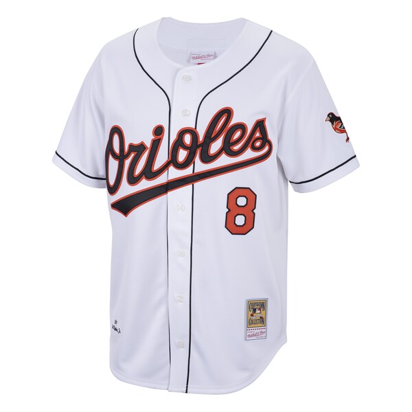 Cal Ripken Jr. Baltimore Orioles Cooperstown Collection 2001 Authentic Player Jersey - White