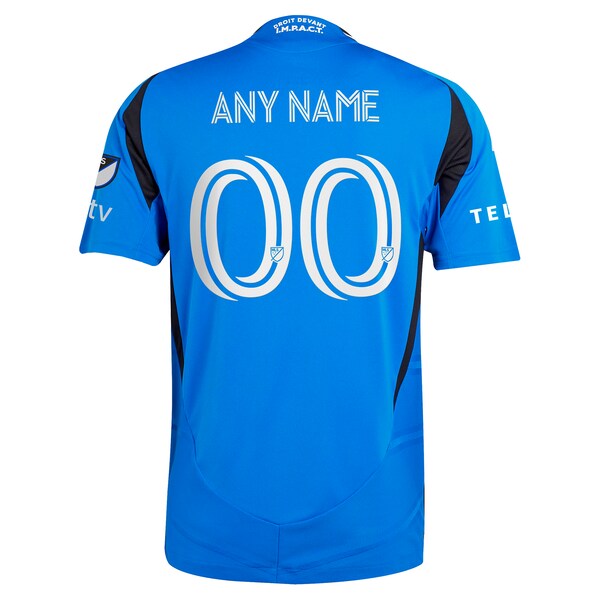 CF Montreal adidas 2025 Montréal Original Authentic Custom Jersey - Blue