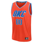 Oklahoma City Thunder  Fast Break Custom Jersey - Statement Edition - Orange
