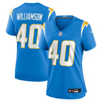 Kendall Williamson Los Angeles Chargers Nike Women's  Game Jersey -  Powder Blue