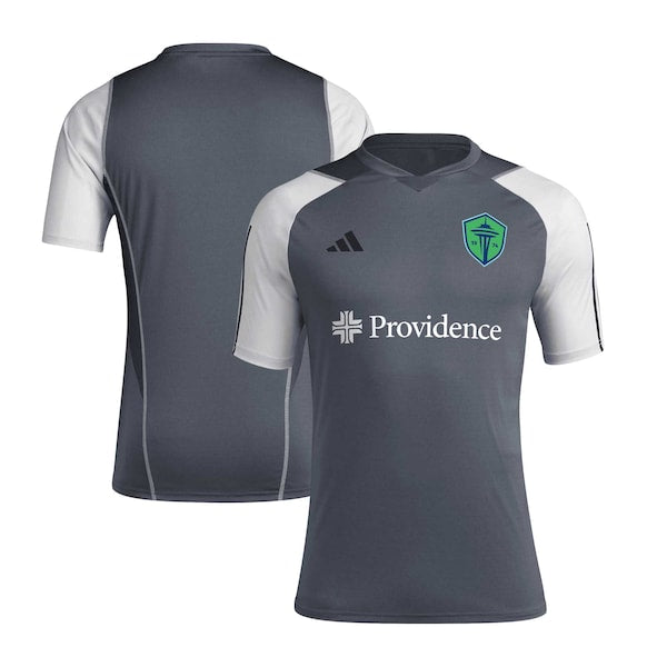Seattle Sounders FC adidas 2024 AEROREADY Training Jersey - Gray