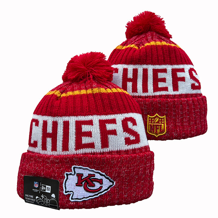 KANSAS CITY CHIEFS KNIT HAT