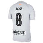 Pedri Barcelona Nike 2022/23 Third Vapor Match Authentic Player Jersey - Gray