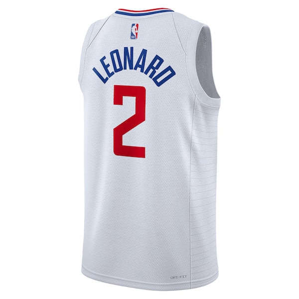 Kawhi Leonard LA Clippers Nike Unisex Swingman Jersey - Association Edition - White/Royal