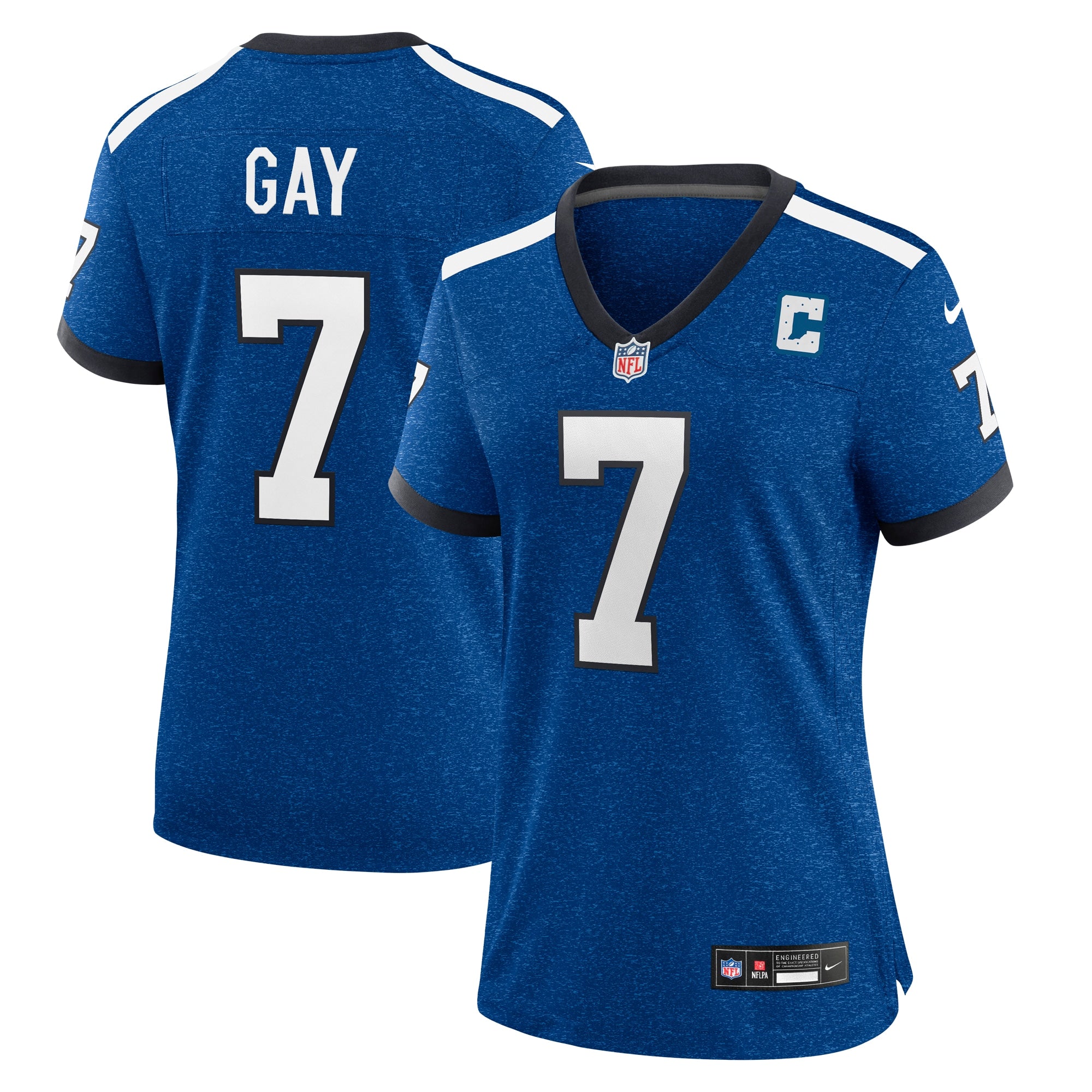 Matt Gay Indianapolis Colts Nike Women's Team Game Jersey - Royal/Blue