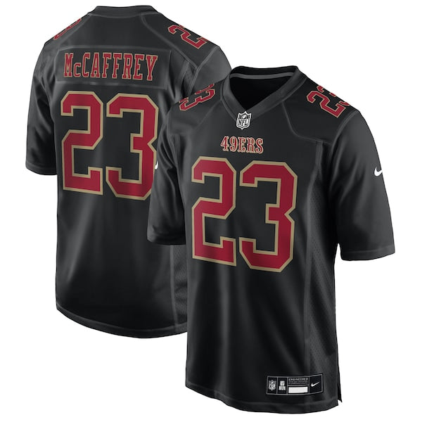 Christian McCaffrey San Francisco 49ers Nike Fashion Game Jersey - Carbon Black