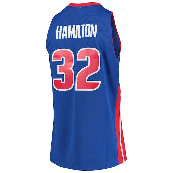 Richard Hamilton Detroit Pistons 2003/04 Hardwood Classics Swingman Jersey - Blue