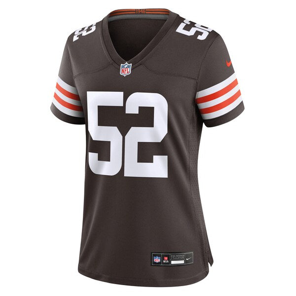 Elerson Smith Cleveland Browns Nike Women's Team Game Jersey -  Brown