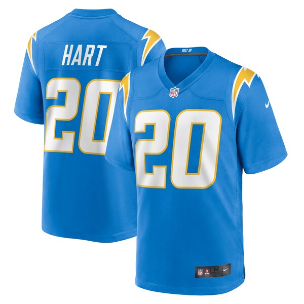 Cam Hart Los Angeles Chargers Nike Team Game Jersey -  Powder Blue