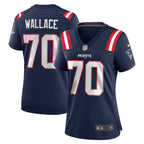 Caedan Wallace New England Patriots Nike Women's  Game Jersey -  Navy
