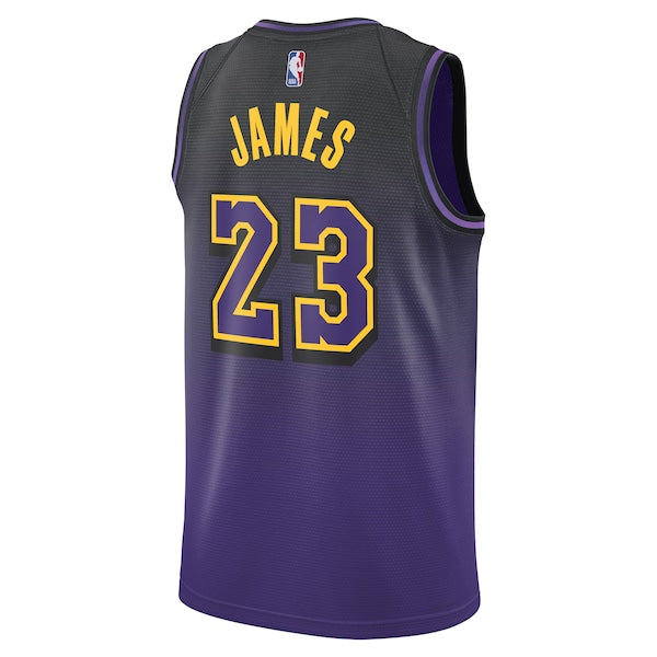 LeBron James Los Angeles Lakers Nike Unisex 2024/25 Swingman Player Jersey - City Edition - Purple