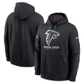 Atlanta Falcons Nike 2024 NFL Crucial Catch Club Pullover Hoodie - Black