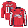 Washington Capitals  Home Authentic Pro Custom Jersey - Red